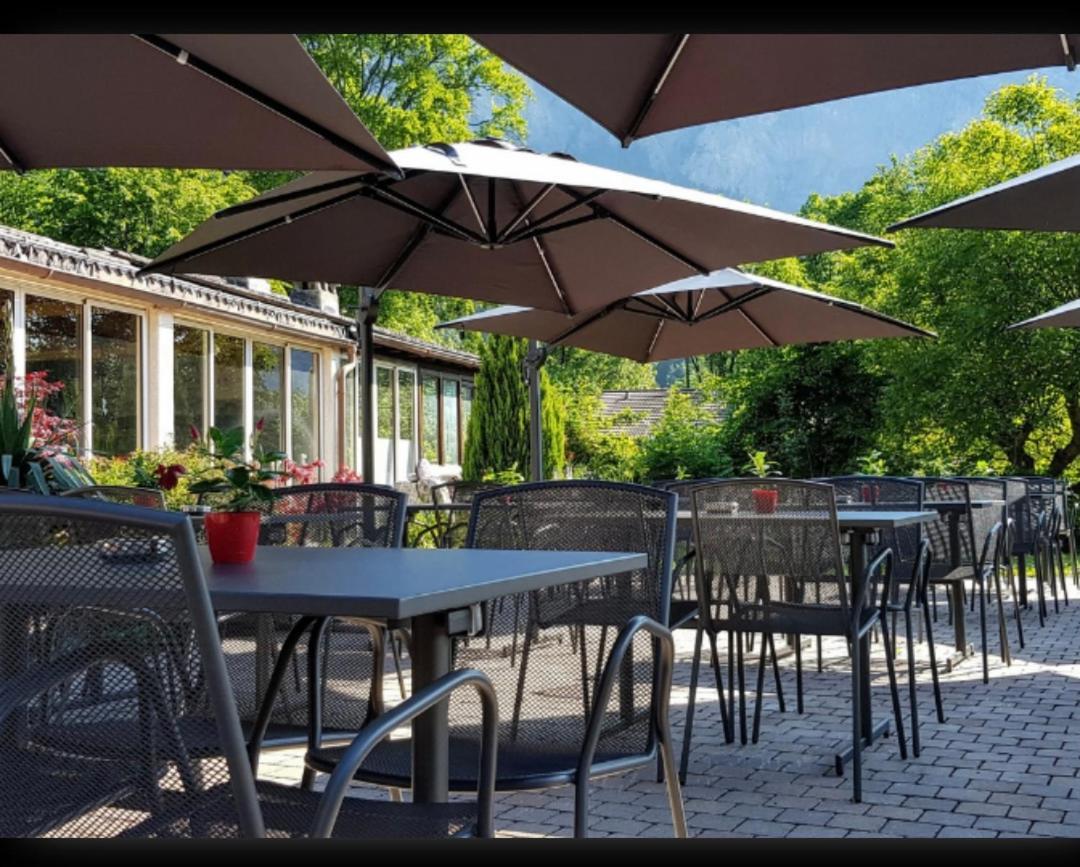 Restaurant Les Verines Chamoson Exteriör bild